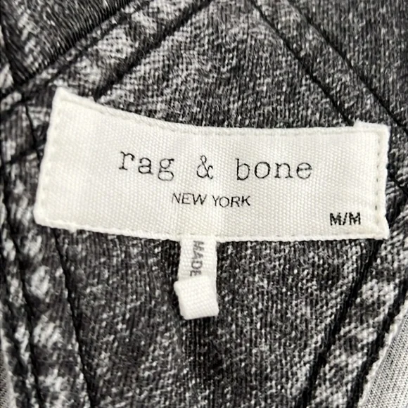 rag & bone Liquid Miramar Overall Size M - the popular "sweatpants jeans" - Picture 9 of 12
